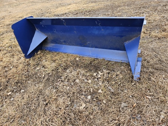8’ skidsteer snow pusher (Pick Up Only NO SHIP)
