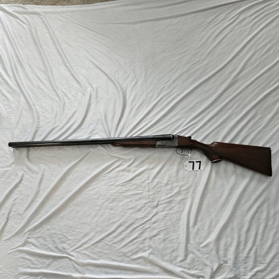 Ithaca 12 ga double barrel hand checkered 441189