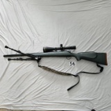 Remington 22/250 Ackerly M700 bolt Custom w/Leupold Mega scope & bipod tack