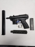 Intratec 9mm Luger TEC-DC9 w/case D082771