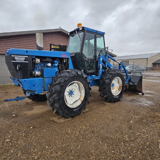 9030 Versatile-3119 hrs, new tires, loader