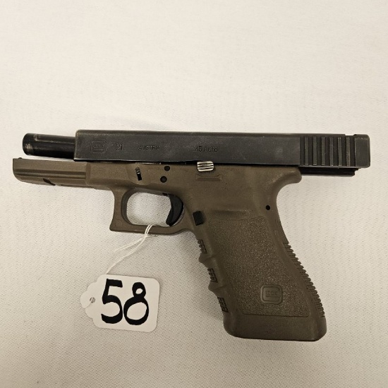 Glock 21.45 auto SN NEK605
