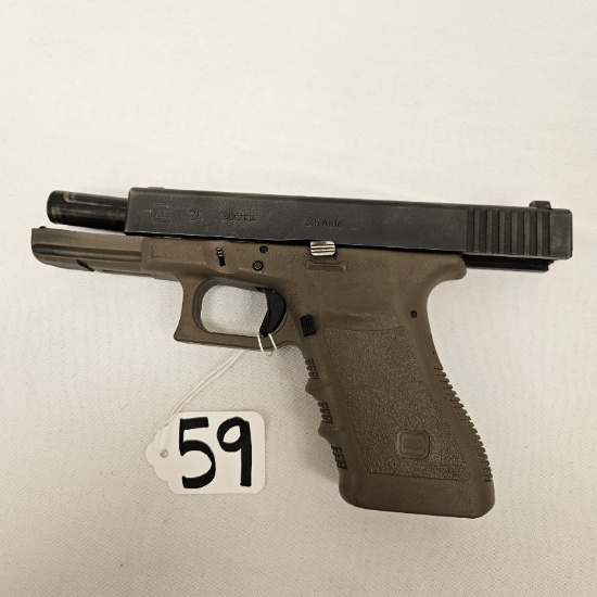 Glock 21 .45 auto SN NEK608