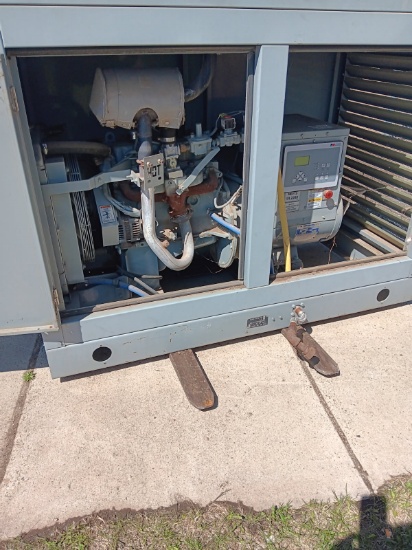 Propane/Detroit diesel generator