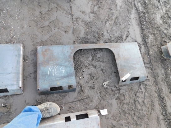 Skid Steer Walk Through Plate