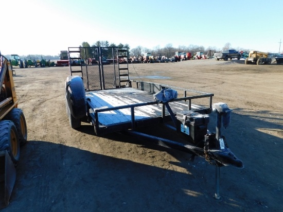 2 Axle Bumper Pull Trailer