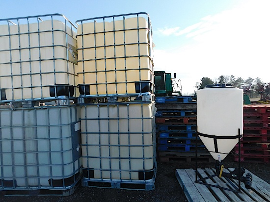 Two Poly totes