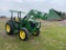 JOHN DEERE 5085E W/ JOHN DEERE H240 LOADER