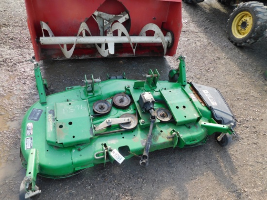 JOHN DEERE 6210 DRIVE OVER BELLY MOWER