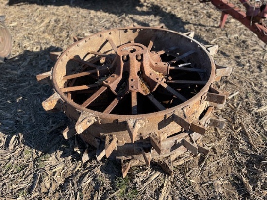 (2) STEEL WHEELS