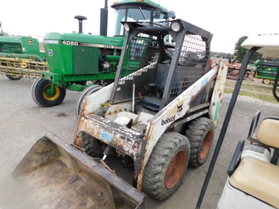 BOBCAT 630 GAS SKID STEER W/ BUCKET