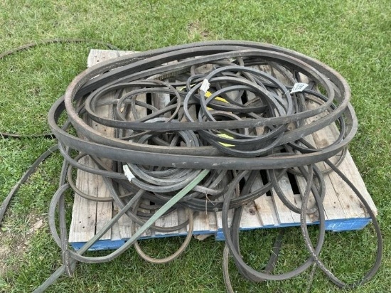 COMPLETE SET OF BELTS FOR JD 6620 COMBINE