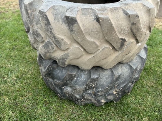 PR OF GOODYEAR BACKHOE TIRES 19.5L-24