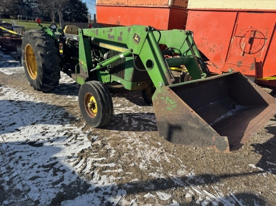 74 JD 2030 DIESEL WITH 146 LOADER