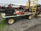 JD FLATBED WAGON