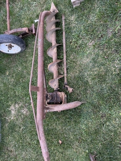 3 PT POST HOLE DIGGER (COMPLETE)