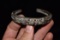 1800s Effigy Brass Bracelet, African