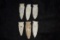 Grouping Of Side Notch Points, All Found On Same Site In Pike Co, Illinois By Tyson Steinbaker & Fat