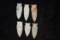 Grouping Of Side Notch Points, All Found On Same Site In Pike Co, Illinois By Tyson Steinbaker & Fat