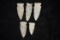 Grouping Of Side Notch Points, All Found On Same Site In Pike Co, Illinois By Tyson Steinbaker & Fat