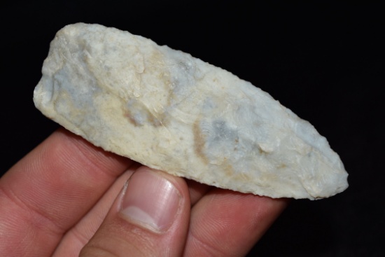 3 1/4" Paleo Point, Translucent Material, Found In Ne Missouri By Jeff Gower