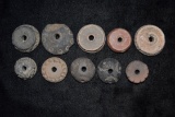 Grouping Of Mayan Pottery Beads, Pre Columbian, Ex Herb Mangold Collection