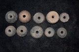 Grouping Of Mayan Pottery Beads, Pre Columbian, Ex Herb Mangold Collection