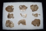 Frame Of Hopewell Mica Mirrors, Found At Mann Site, Posey Co, Indiana