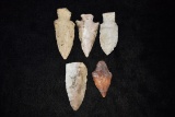 Lot Of Creek Found Arrowheads, Fb Jeff Gower, Ne Missouri