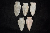 Lot Of Creek Found Arrowheads, Fb Jeff Gower, Ne Missouri