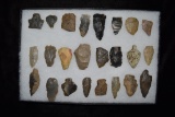 Lot Of Approximately 24 Arrowheads, Central Kentucky