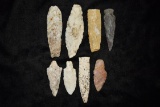 Lot Of Arrowheads, Fb Steve Hinkle, Adams Co, Illinois