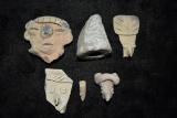 Lot Of Pre Columbian Pottery Effigy Figures