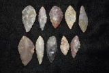 Lot Of Neolithic African Arrowheads