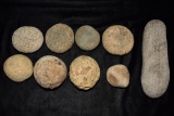 Lot Of Hardstone Relics, Arkansas, Donny Austin Collection