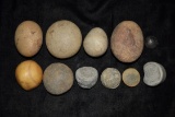 Lot Of Hardstone Relics, Arkansas, Donny Austin Collection