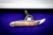 Case Toothpick, 3X Date code, model 710098 SS, Wooden scale duck head shield