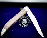 Queen Cutlery Co #20, D2 Steel, Unique wooden handles