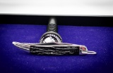Camillus Fishing knife scaler, Hook remover attachment point for lanyard