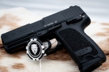Heckler and Koch USP Compact 9 mm, Safety/ decocker, Serial number 27-194350, 1 mag, SA/DA