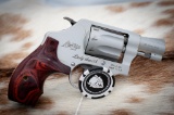 Smith and Wesson, model 317-2,  Lady Airlite, 22 LR, 8 shot, serial number CFS1257