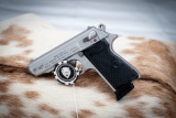 Walther model PPK/S Stainless, 380 Auto, serial number 0031BAB