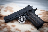 Remington model 1911-R1, 45 ACP, serial number RHD003306, Fiber Optic front sights