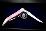 Case Lady Toothpick engraved bolsters, Blade #049 of the series, two X date code, model 610098 SS