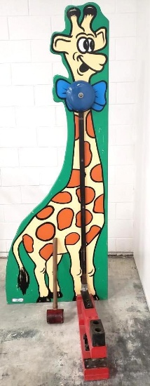 Giraffe Kiddie Striker High Striker