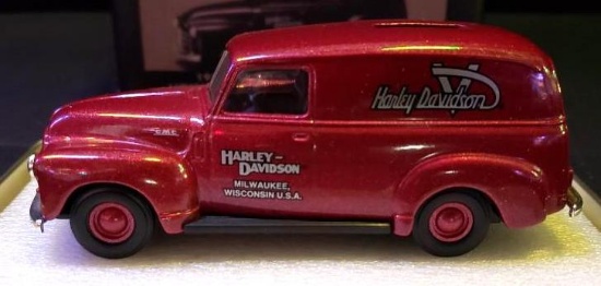 Harley Davidson 1951 GMC Panel Delivery Van Dime Bank