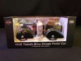 Harley Davidson 1936 Toledo Blue Streak Pedal Car