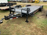 22' Tandem Axle Flatbed Trailer