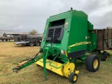 John Deere 582 Silage Special Round Baler , complete with moniter