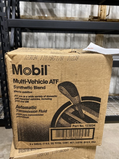 New Case mobil synthetic Blend Transmission fluid